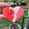 L-O-V-E Heart Shortbread